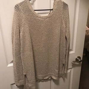 Lucky Brand gold sweater